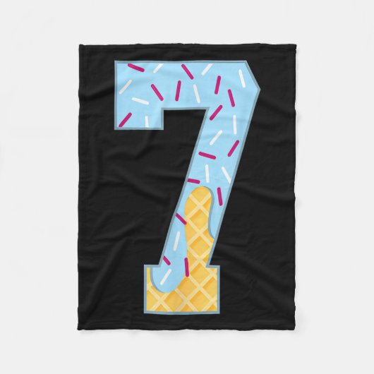 Nummer 7 Eis Drip 67 Meme Paar Halloween C Fleecedecke (Vorderseite)