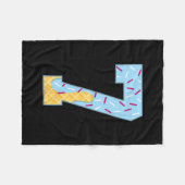 Nummer 7 Eis Drip 67 Meme Paar Halloween C Fleecedecke (Vorderseite (Horizontal))