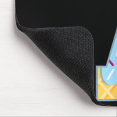Nummer 7 Eis Drip 67 Meme Paar Halloween C Mousepad (Ecke)