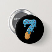 Nummer 7 Eis Drip 67 Meme Paare passende Haare Button (Vorne & Hinten)
