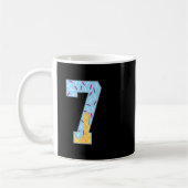 Nummer 7 Eiscreme-Tropf 67 Meme-Paar Halloween C Kaffeetasse (Links)