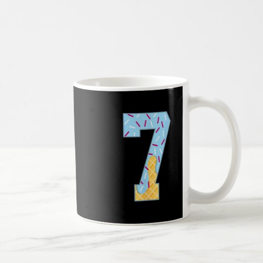 Nummer 7 Eiscreme-Tropf 67 Meme-Paar Halloween C Kaffeetasse (Rechts)