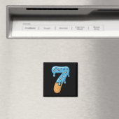 Nummer 7 Eiscreme-Tropf 67 Meme-Paar passend Ha Magnet (In Situ (Geschirrspüler))