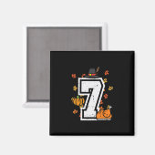 Nummer 7 Erntedankfest 6 7 Passend 67 Meme Männer Magnet (Vorderseite/Rückseite)