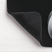 Nummer 7 Geist Lustiger Sechs Sieben 67 Halloween Mousepad (Ecke)