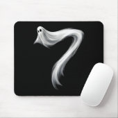 Nummer 7 Geist Lustiger Sechs Sieben 67 Halloween Mousepad (Mit Mouse)