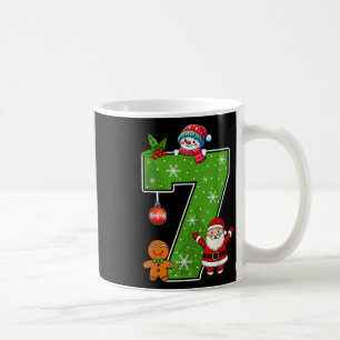 Nummer 7 Lustig 67 Meme Paar Schlafanzüge Weihnach Kaffeetasse