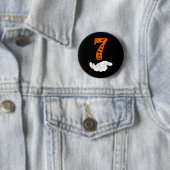 Nummer 7 Matching 67 Meme Halloween Kostüm Männer Button (Beispiel)