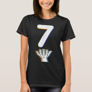 Nummer 7 Matching 67 Meme Halloween Kostüm Männer  T-Shirt