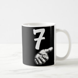 Nummer 7 Matching Duo 67 Meme Gen Alpha Slang Hall Kaffeetasse