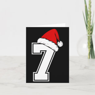 Nummer 7 Matching Six Seven 6 7 Meme 6 7 Weihnacht Karte