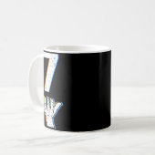 Nummer 7 passend 67 Meme Halloween-Kostüm Männer W Kaffeetasse (Vorderseite Links)