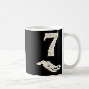 Nummer 7 passend 67 Meme Halloween-Kostüm Männer W Kaffeetasse