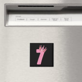 Nummer 7 passend 67 Meme Halloween-Kostüm Männer W Magnet (In Situ (Geschirrspüler))