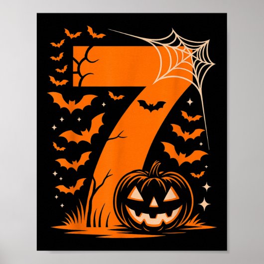 Nummer 7 passend 67 Meme Halloween-Kostüm Männer W Poster (Vorne)