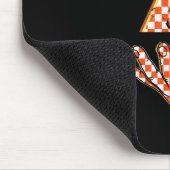 Nummer 7 passend 67 Meme kariert Halloween-Kostüm Mousepad (Ecke)
