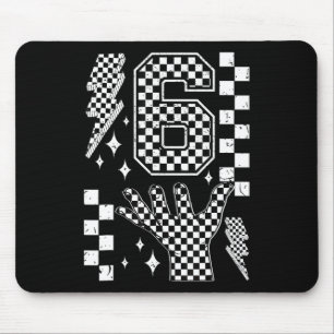 Nummer 7 passend 67 Meme Kariertes Kostüm Kinder Mousepad