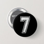 Nummer 7 passend 67 Meme Kostüm Männer Frauen Kind Button (Vorne & Hinten)
