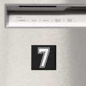 Nummer 7 passend 67 Meme Kostüm Männer Frauen Kind Magnet (In Situ (Geschirrspüler))