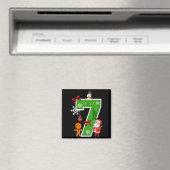 Nummer 7 passend 67 Meme Weihnachtskostüm Männer W Magnet (In Situ (Geschirrspüler))