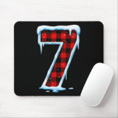 Nummer 7 passend 67 Meme Weihnachtskostüm Männer W Mousepad (Mit Mouse)