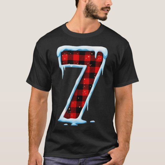 Nummer 7 Passend 67 Meme Weihnachtskostüm Männer W T-Shirt (Vorderseite)