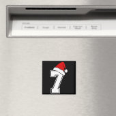 Nummer 7 passend zu Six Seven 6 7 Meme 6 7 Weihnac Magnet (In Situ (Geschirrspüler))
