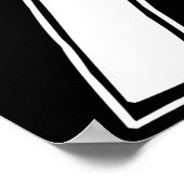Nummer 7 Sechs Sieben 6 7 Meme 67 Lustiger 7. Gebu Poster (Ecke)