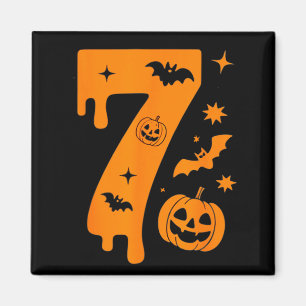 Nummer 7 Sechs Sieben 6 7 Meme Lustiges Design Paa Magnet