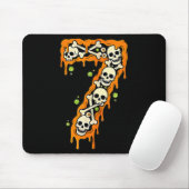 Nummer 7 Sechs Sieben 6 7 Meme Lustiges Design Paa Mousepad (Mit Mouse)
