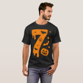 Nummer 7 Sechs Sieben 6 7 Meme Lustiges Design Paa T-Shirt (Vorne ganz)