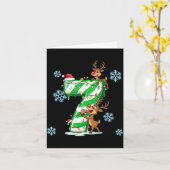 Nummer 7 Six Seven Gen Z Alpha Slang Hässlicher We Karte (Gelbe Blume)