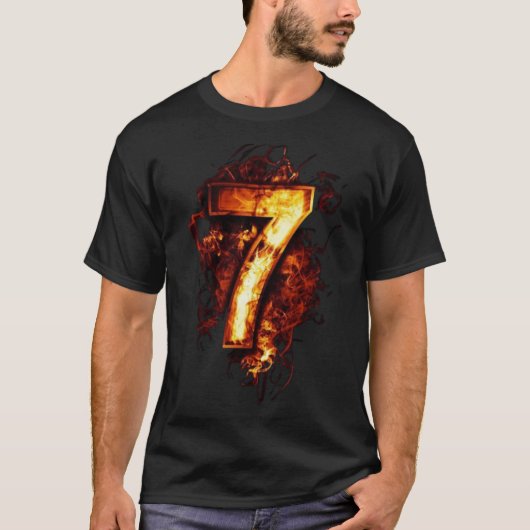 Nummer 7 T-Shirt (Vorderseite)