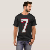 Nummer 7 T-Shirt (Vorne ganz)