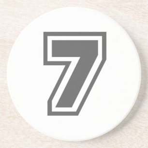 Nummer 7 untersetzer