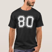 Nummer 80 T-Shirt (Vorderseite)
