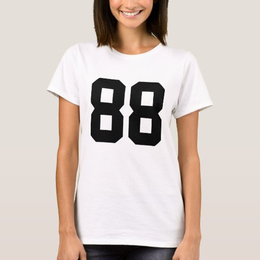Nummer 88 t Shirt (Vorderseite)