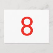 Nummer 8 postkarte (Vorderseite)