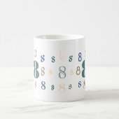 Nummer 8 Tasse (Mittel)