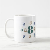 Nummer 8 Tasse (Links)