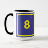 Nummer 8 tasse (Links)