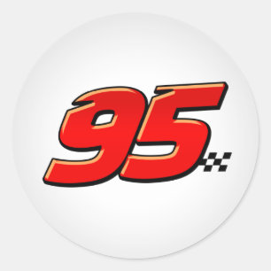 Nummer 95 - Aufkleber