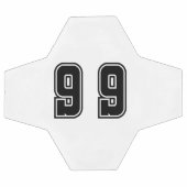 Nummer 99 fußball (Flach)