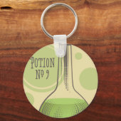 Nummer 9 Button-Schlüsselanhänger Schlüsselanhänger (Vorderseite)