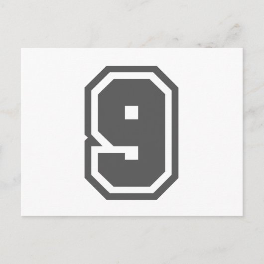 Nummer 9 postkarte (Vorderseite)