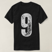 Nummer 9 T - Shirt (Design vorne)