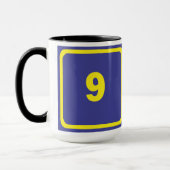 Nummer 9 tasse (Links)