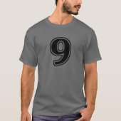 Nummer 9, Vorderseite T-Shirt (Vorderseite)
