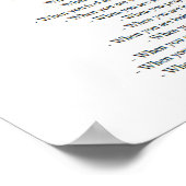 Nummer der Notfallbibel Poster (Ecke)