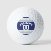 Nummer des Individuellen Namens der Streifen aus b Golfball (Vorderseite)